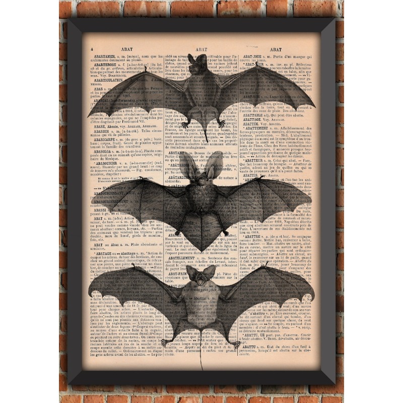 Cosplay Bat Prop - โครงกระดูกค้างคาว ดาร์ก กอธิค แปลกประหลาด น่ากลัว แม่มด