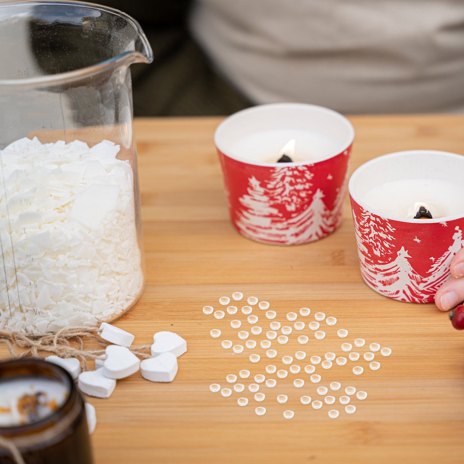 Thermoplastic Pellet - เม็ดเรซิน DIY อเนกประสงค์สำหรับงานประดิษฐ์ ลูกปัดเทอร์โมพลาสติกที่สามารถขึ้นรูปได้ เม็ดเรซินโพลีมอร์ฟสำหรับการปั้นและตกแต่ง