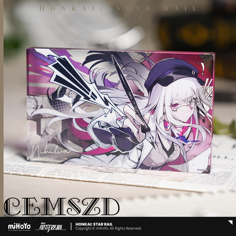 ของแท้ miHoYo เกม Honkai Star  - Acrylic Cosplay Prop บทวิจารณ์และราคา