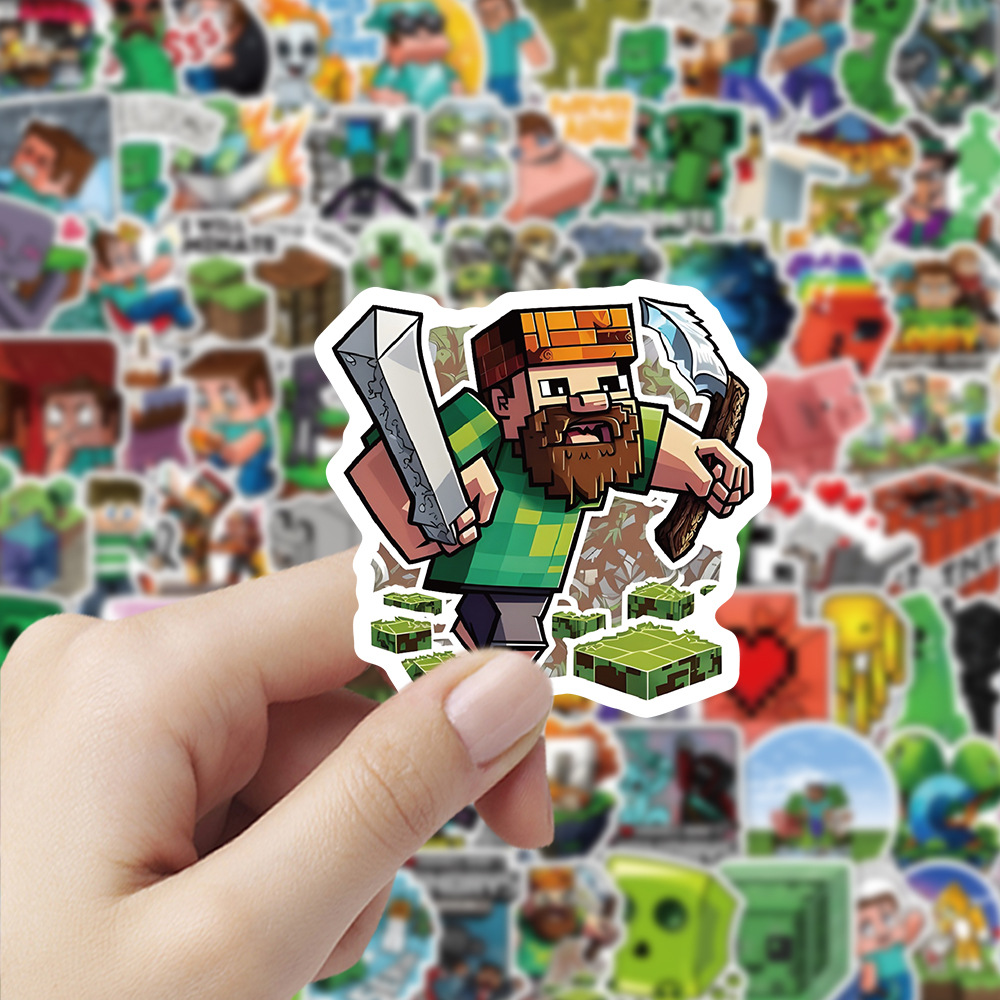 สติ๊กเกอร์ Minecraft 104 ชิ้น  - Cosplay Prop Dagger บทวิจารณ์และราคา