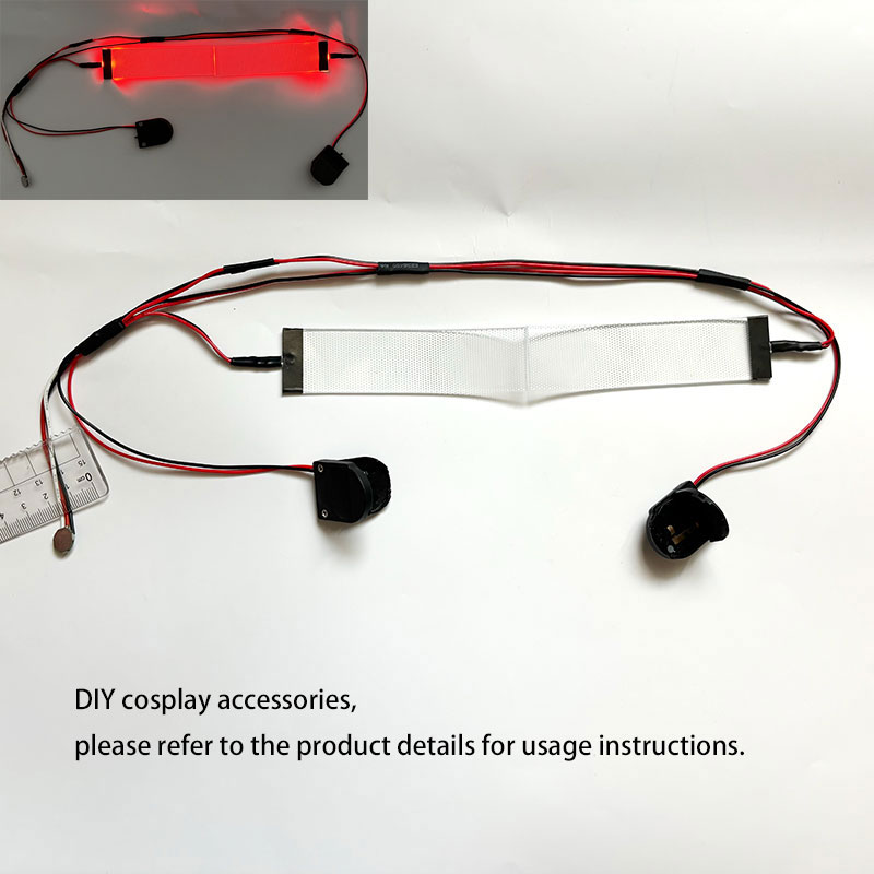 สีแดงยืดหยุ่น Bendable DIY LED - Cosplay Prop Kit บทวิจารณ์และราคา
