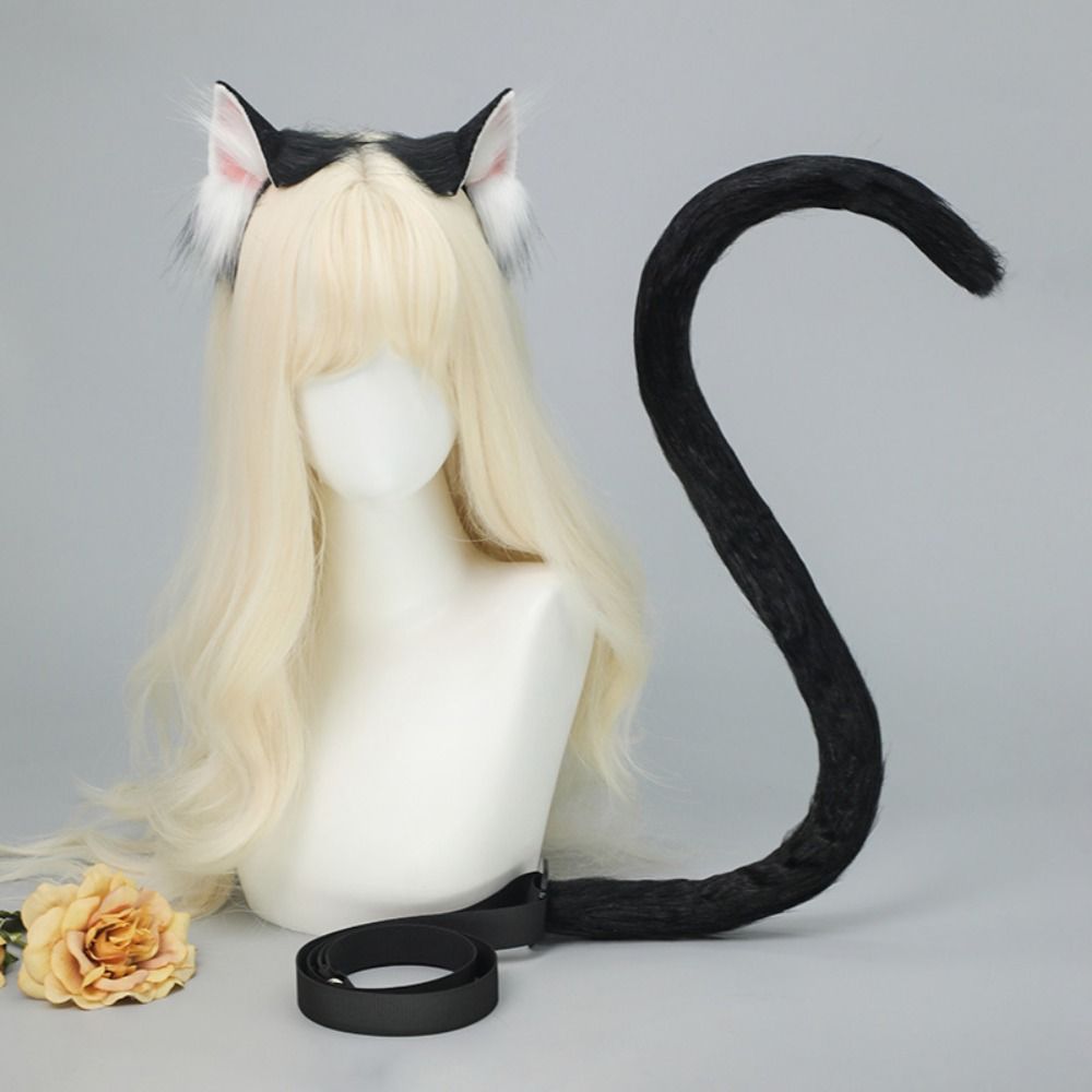ที่คาดผมหูแมวเหมือนจริง ชุดหาง - Cosplay Prop Kit บทวิจารณ์และราคา