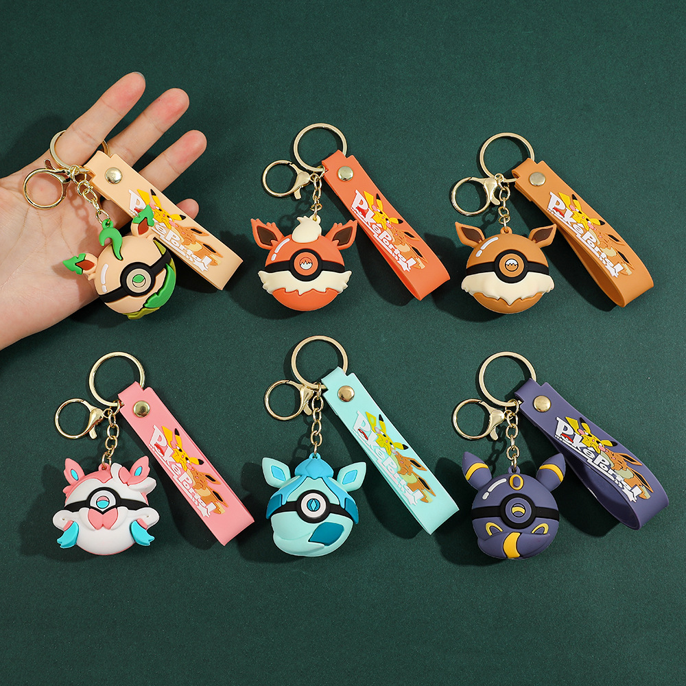พวงกุญแจการ์ตูนปิกาชู 6 ชิ้น พ - Pokeball Cosplay Prop บทวิจารณ์และราคา