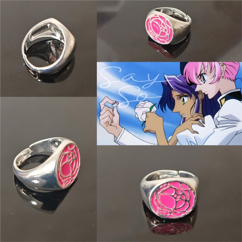 แหวนกุหลาบสีชมพูเท็นโจ อุเทนะ  - Cosplay Floating Prop บทวิจารณ์และราคา