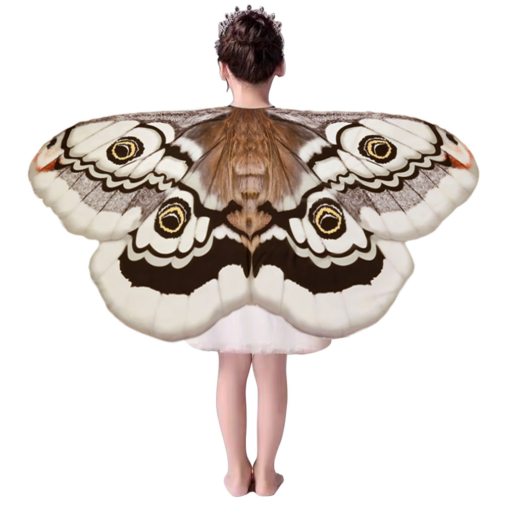 เด็ก Moth Wings Cape เครื่องแต - Cosplay Floating Prop บทวิจารณ์และราคา