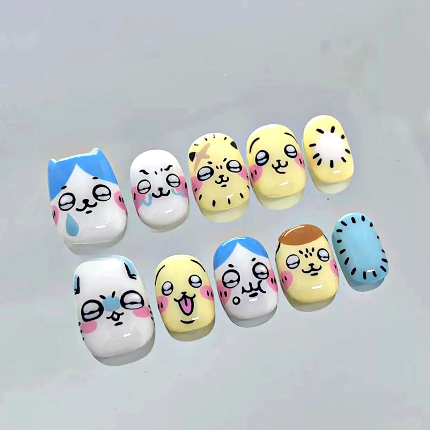 เล็บปลอมลายการ์ตูนน่ารัก ชิอิค - Detachable Cosplay Prop บทวิจารณ์และราคา