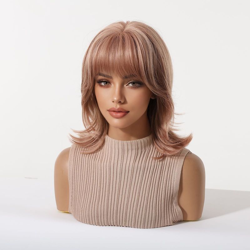 วิกผมผู้หญิงมีหน้าม้า ทรงหางหม - Wig Fiber Net บทวิจารณ์และราคา