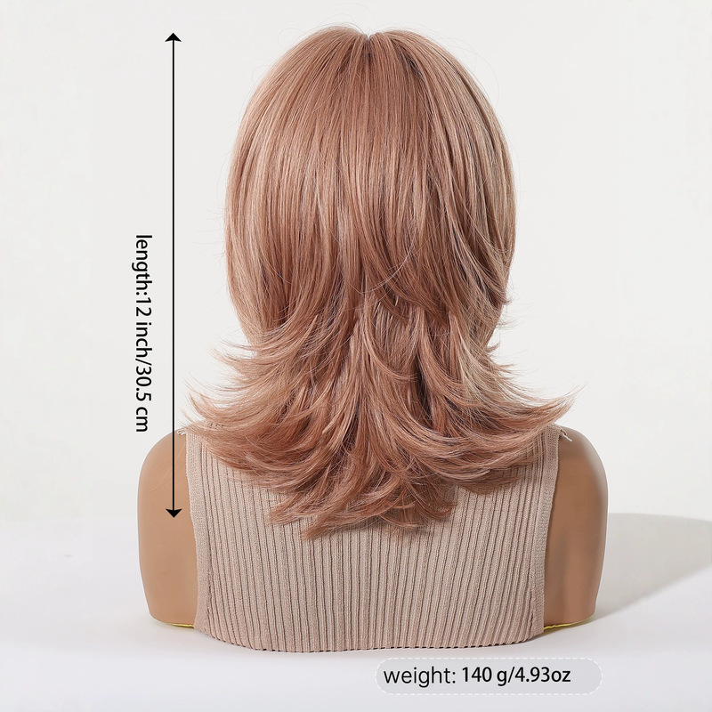 วิกผมผู้หญิงมีหน้าม้า ทรงหางหม - Wig Fiber Net บทวิจารณ์และราคา